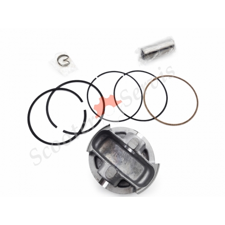 Поршень в зборі мотоцикла Yamaha YBR250, YS250 Fazer, STD 74mm, 07-15 р.в.