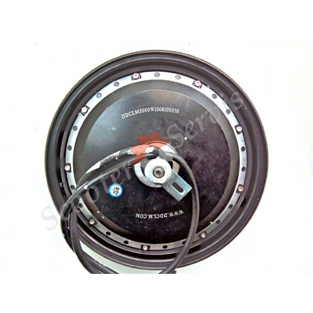 Мотор колесо набір для злектрічеській скутера 48-72V 3kW діаметр 12 дюймів контролер ручка газу