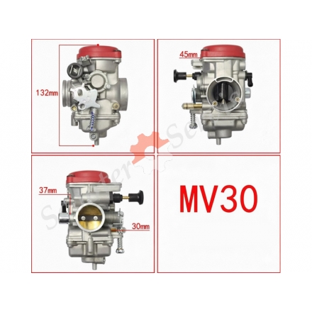 Карбюратор MV30 3BG-14900-01-00 Ø30мм ручний підсос, мотоцикла, квадроцикла, ATV 150-250cc