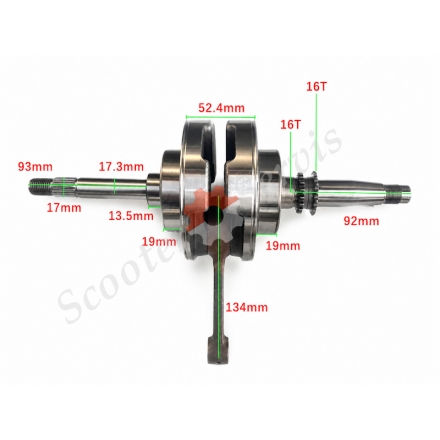 Колінвал CF-250 V3, V5, оригінал