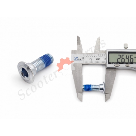 Болт крепления тормозного диска M8 L25, L20, L16, шестигранный ключ