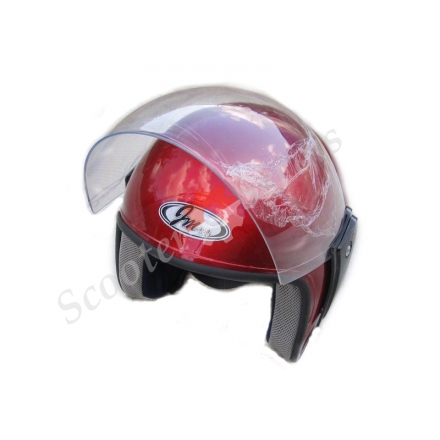 Шлем полуоткрытый, полу-лицевик, скутер, мото