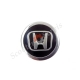 Логотип Хонда, Honda, алюмінієвий, об'ємний, круглий