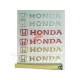 Наклейка Honda, об'ємна силіконова