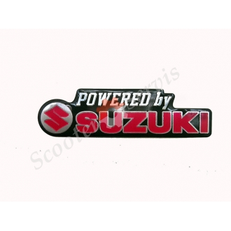Наклейка объёмная алюминий "Suzuki"