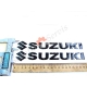Наклейка Suzuki, об'ємна силіконова, довжина 20 см