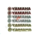 Наклейка Yamaha, об'ємна силіконова довжина 15 см