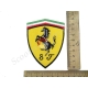 Термонаклейка "Ferrari", тканевая нашивка, наклейка на ткань
