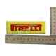 Термонаклейка "Pirelli", тканевая нашивка, наклейка на ткань