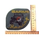 Термонаклейка "Safari Racing", тканевая нашивка, наклейка на ткань