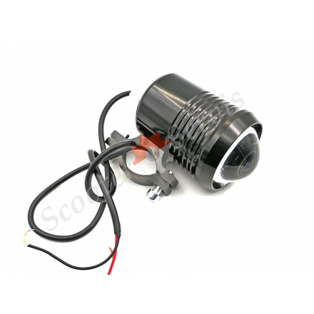 Лампа додаткового підсвічування Led лінза навісна 12-60V / 9-12W / 30W