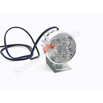 Лампа додаткове світло світлодіодна Led 4 діода 12-80V-12W діаметр 48мм