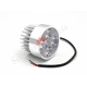 Лампа додаткове світло світлодіодна Led 4 діода 12-80V-12W діаметр 53мм
