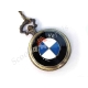 Годинники кишенькові логотип "BMW" БМВ, кольорова емаль