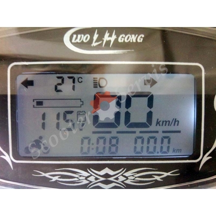 Приладова панель LVO CONG електронна для скутера