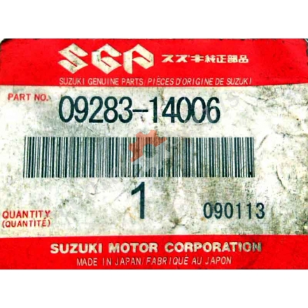 Сальник ніжки перемикання передач мотоцикла Сузукі 14X22X6 Suzuki каталожний номер 09283-14006