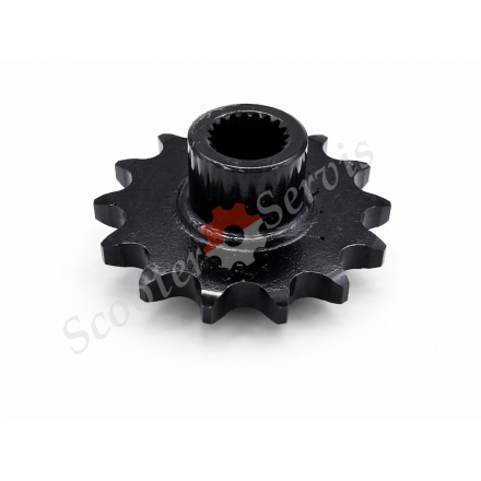 Зірочка ведуча (передня) 530-14T подовжена ступиця 48мм для квадроцикла ATV 200, 250, 300cc Bashan, Zongshen, Shineray, Linhai, Forte та ін.