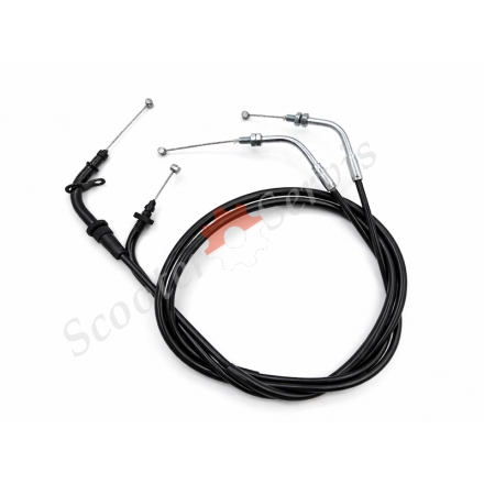 Трос газу двигун 2V49FMM Lifan 250 Geon Invader аналог Yamaha XV250 під низький руль (70/78 см)