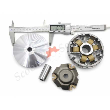 Варіатор передній в зборі Honda PCX125, SH125i, Lead 125, Vario, 2014-2017 K36